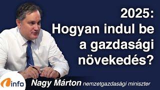 Hogyan indulhat be a gazdasági növekedés 2025-ben? Nagy Márton, Inforádió, Aréna