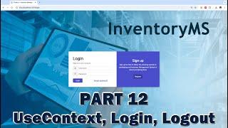 Part 12 - UseContext, User Login and Logout