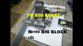 O.S. FS 200 Four Stroke Nitro Video file