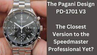 The Pagani Speedmaster PD1701 V3 - The closest you will get to the Omega Speedmaster Professional