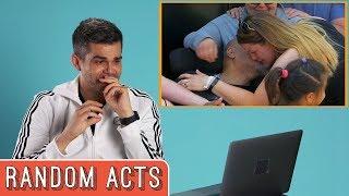 Will Reacts: Giving a Van to An Amazing Family - Random Acts