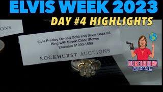 Elvis Week 2023 Day #4 Highlights - American Sound Studios & Elvis Rings, Badges, & More - TCB