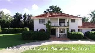 12000 NW 20th Ct Plantation FL  Plantation Acres