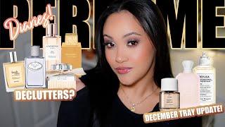 PERFUME DIARIES  DECEMBER PERFUME TRAY UPDATE! | PERFUMES I'VE BEEN WEARING THIS MONTH!