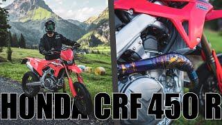 Motocross Bike als Supermoto - Honda CRF 450 R