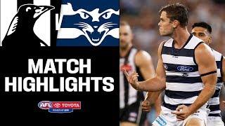 Hawkins joins Geelong royalty | Collingwood v Geelong Highlights | Round 1, 2019 | AFL