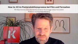 How to: KI im Postproduktionsprozess bei Film und Fernsehen