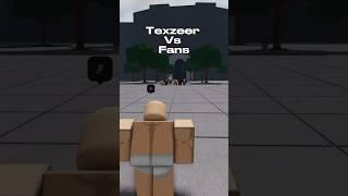 Texzeer Vs Fans | Roblox Saitama BattleGrounds