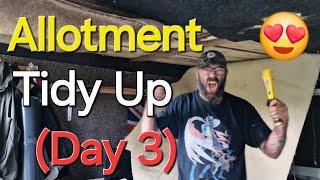 Allotment Tidy Up (Day 3) | Dave's Allotment Garden | August 2024