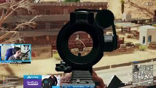 Shroud, Just9n & Chad PUBG game 1 | February 13