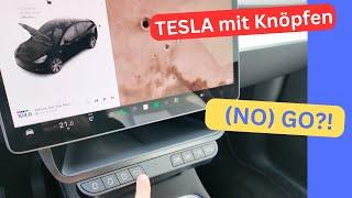 Echte Knöpfe im Tesla. Was soll das????