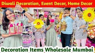 Diwali Decoration Wholesale in Mumbai | Event Decoration items | Home Decor Items Wholesale Market