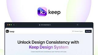 Introducing Keep Design System Pro: Elevate Your Design Workflow