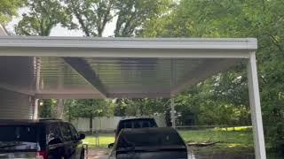 Aluminum carport and patio covers