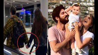 Resulta que Burak Özçivit llevó a Neslihan Atagül a su casa por el bebé...