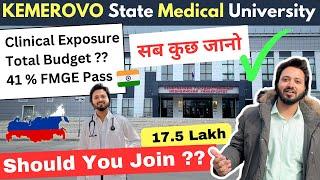 KEMEROVO STATE MEDICAL UNIVERSITY | Review | Campus & Hostel Tour | Fees Structure | MBBS in RUSSIA