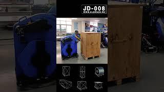 Algipack мобильная система обвязки паллет JD 008 видео работы 005 #shorts  #algipack #алджипак