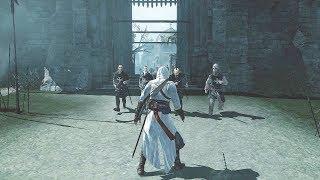 Assassin's Creed 1 Legendary Assassin Altair Combat, Stealth Kills & Free Roam