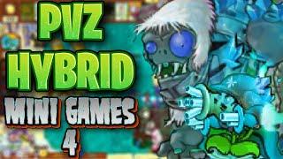 ПРОКАЧАЙ СВОЁ РАСТЕНИЕ | PVZ HYBRID MINI GAMES (4/?)