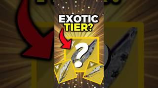 These are Finally Exotic?