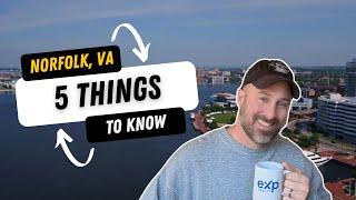 Moving to Norfolk Virginia in 2025 | 5 Things You NEED to Know