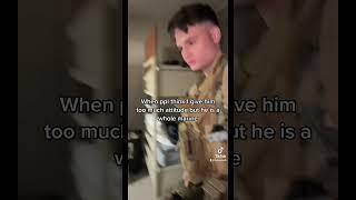 Tough skin #viral #new #bwwm #military #couplesvlog #funny #tiktok #marine #navy