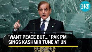 'India's ruthless...': Pak PM rakes up Kashmir at UN; Makes conditional peace offer to Delhi