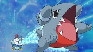 Piplup takes revenge on Gible for all Draco meteor Assaults