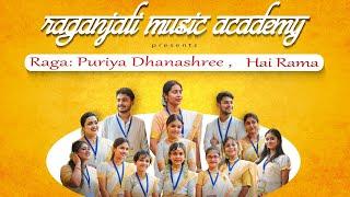 Raganjali Music Academy | Puriya Dhanashree | Hai Rama | Rangeela (1995) | Subhankar Debnath |