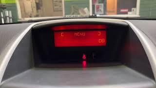 Peugeot 207 Clock Setting How To Change the Time and Date in the Dashboard