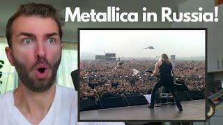 First Time Hearing | Metallica - Enter Sandman Live Moscow 1991|