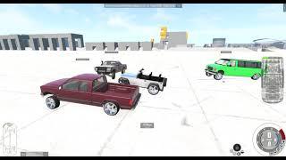 Squatted Truck Meet in BeamNG.Drive