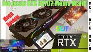 (RP) MSI RTX 3070 SUPRIM Review   Meine erste Wahl  Die beste Nvidia RTX3070?