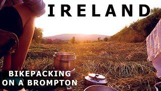 Bikepacking on a Brompton - Ireland - wild camping - Irish mountains, bogs, coast, Dublin to Donegal