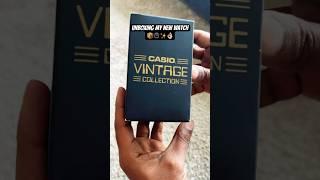 #unboxing The Casio Vintage Collection Watch | #usateluguvlogs #classic #collection #usa #watch