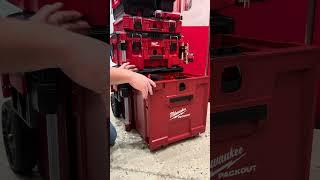 Packout Rolling Drawers! #milwaukeetools