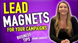 Why You Should Use LEAD MAGNETS | Gemma Sharples |