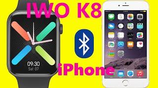 IWO K8(IWO 12 Ultra) Smartwatch Connect iPhone & Detailed Functions Review-First 1.78inch Big Screen