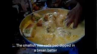 Bombay Vada Stall at Babajan Chowk - Indian Street Food Recipes