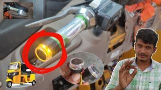 How To Install Bar End Lights In Auto Rickshaw | Naveed Electration Technology