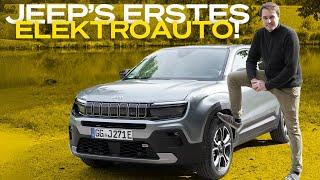 Insider tip in the electric B-SUV segment? | Road trip with the Jeep Avenger | Motorvision