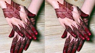 New Simple & Easy Back Hand Mehndi Designs| New Jewellery Mehndi Design| Mehandi Design For Holi |