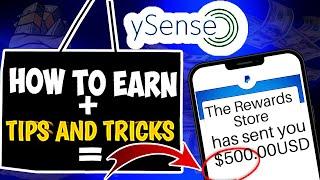 YSENSE: Easy Way To Earn Money Online With YSENSE TUTORIAL (For Beginners)