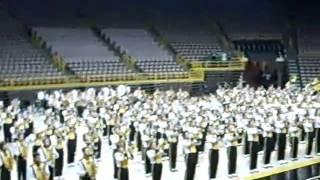 Iowa Hawkeye Marching Band - On Iowa, I-O-W-A Cheer