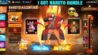  I GOT NARUTO BUNDLE  NARUTO ASCENSION EVENT SPIN TAMIL  NEW NARUTO EVENT FREE FIRE TAMIL