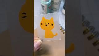 ACRYLIC PAINT ON SHRINKY DINK SHRINK PLASTIC