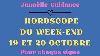  horoscope du week-end 19 et 20 octobre pour chaque signe ️