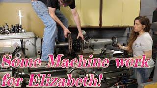 Machining for Elizabeth / Metal shaper mod  Brown & Sharp  Update !