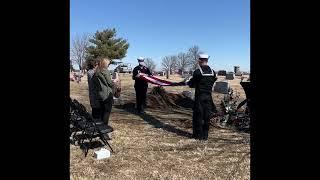 Mark D Grote Military Funeral Honors Ceremony