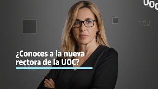 ¿Conoces a la nueva rectora de la #UOC?